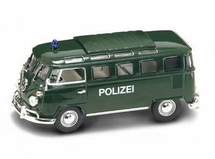 Фольксваген - полицейский микроавтобус 1962 года, масштаб 1/43, серия Премиум 